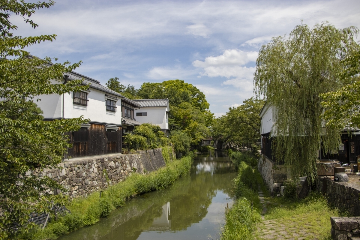 近江八幡の八幡堀