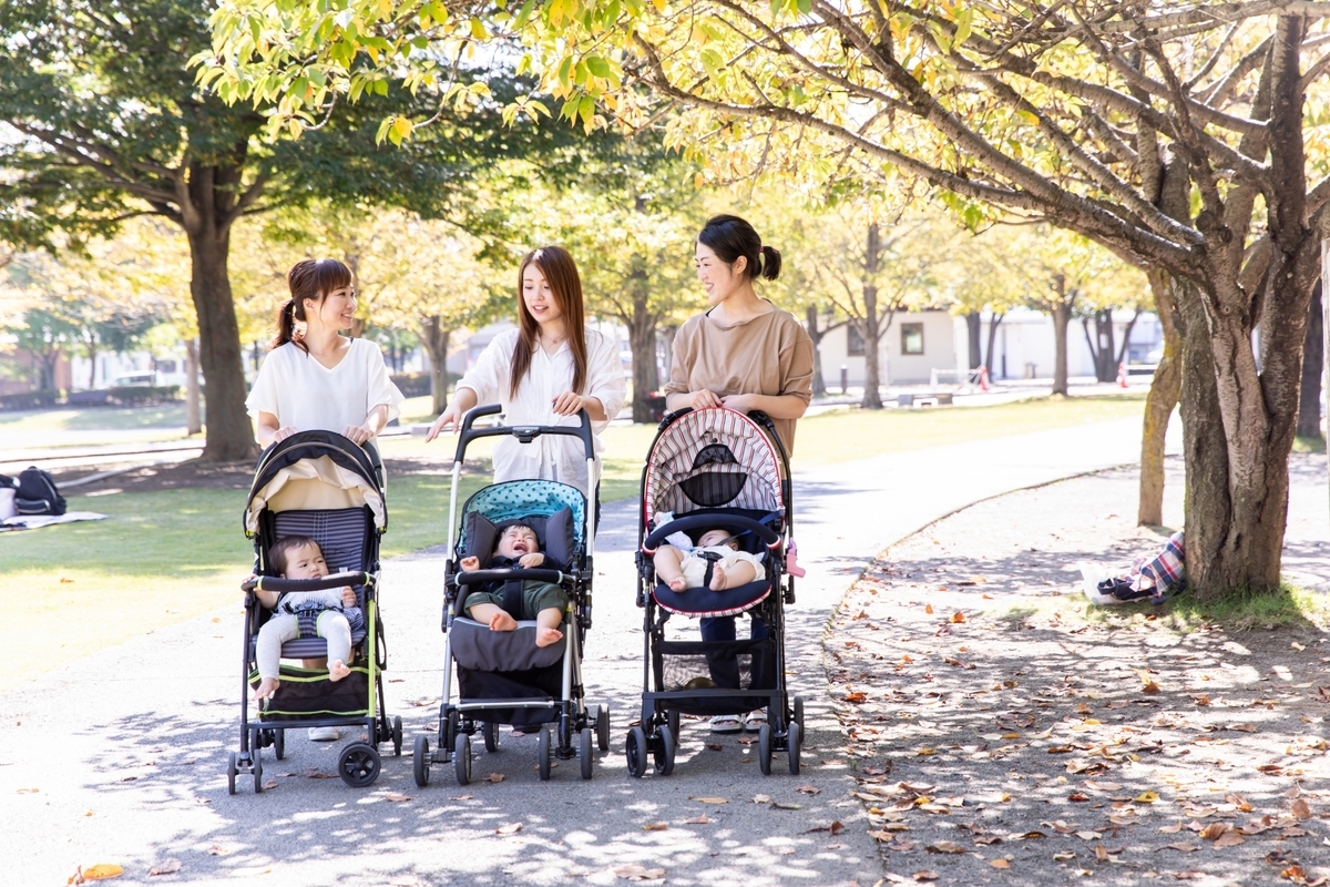 ママ友と公園へ