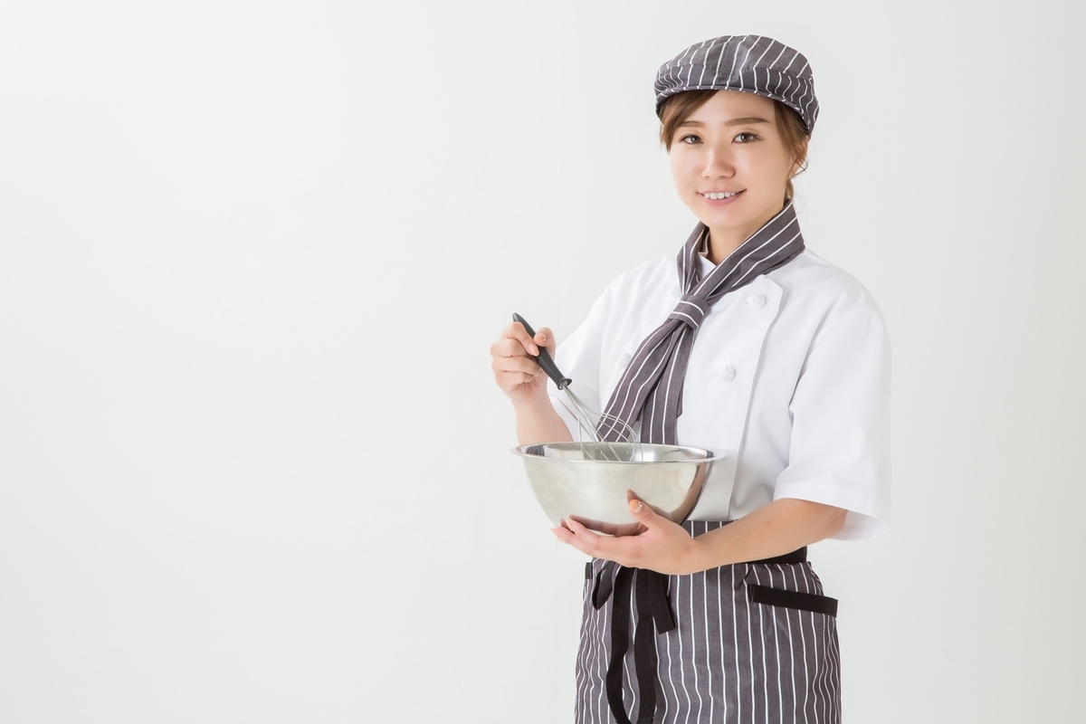 パティシエの女性
