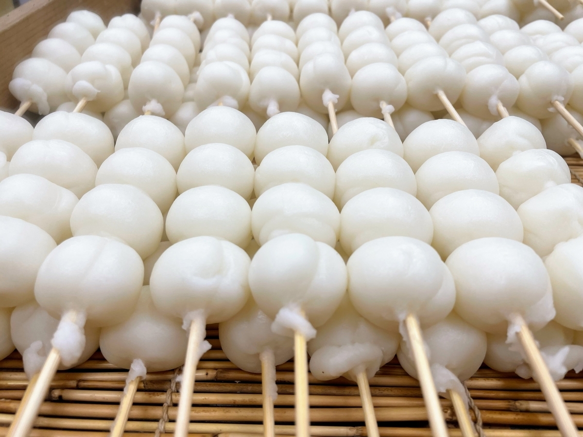 たくさんの串団子