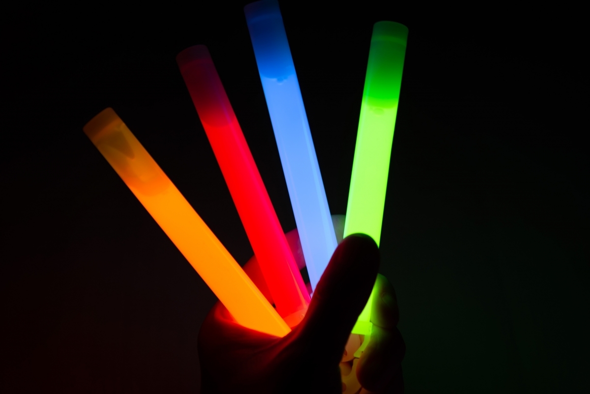 カラフルなライト