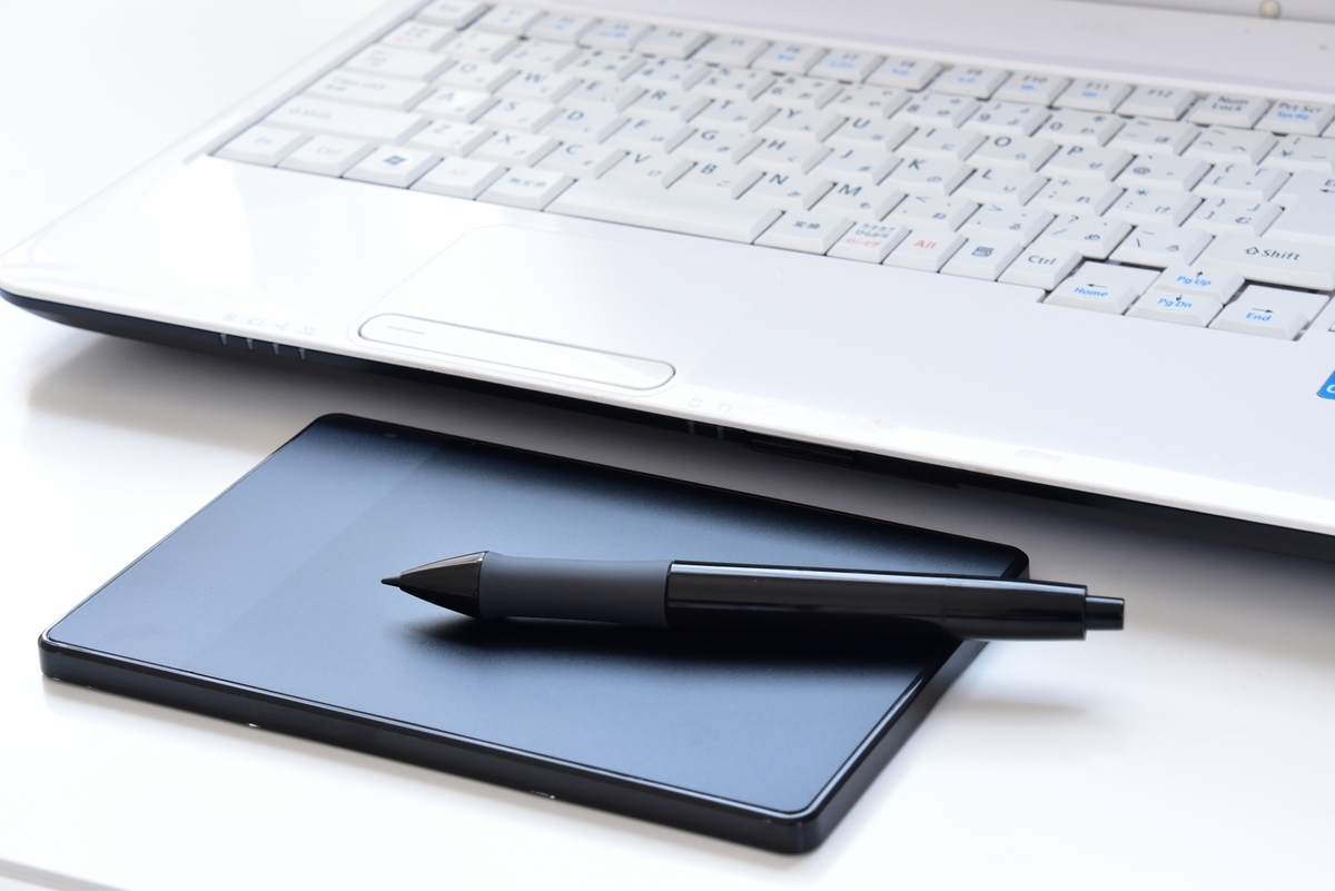 パソコンとペンタブ