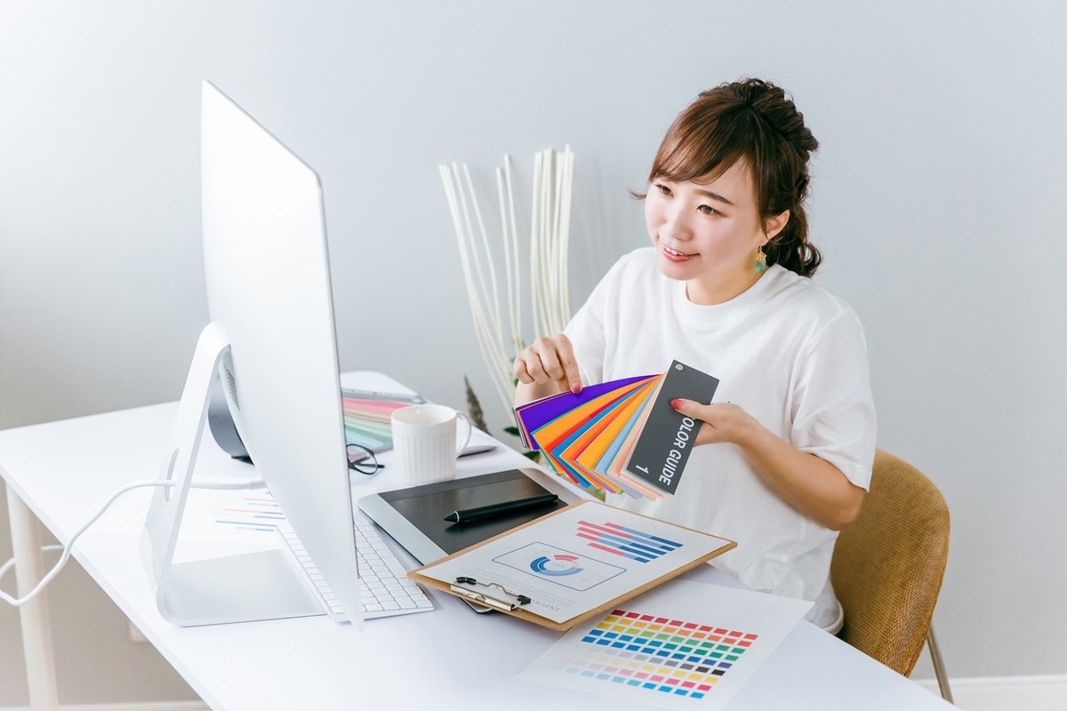 webデザイナーの女性