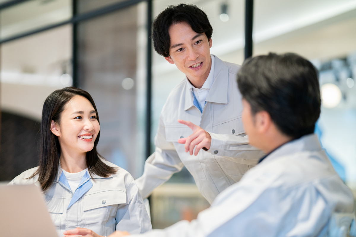 打ち合わせの様子