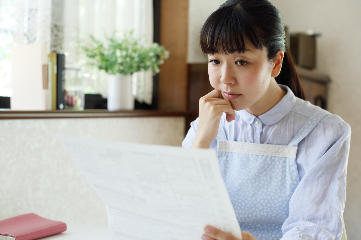 主婦と履歴書