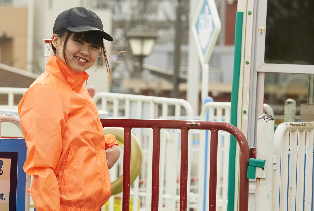 遊園地のスタッフ