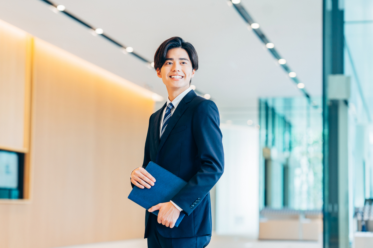 さわやかな男性社員