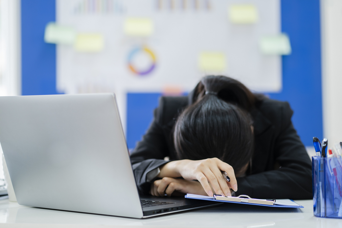 疲れている女性
