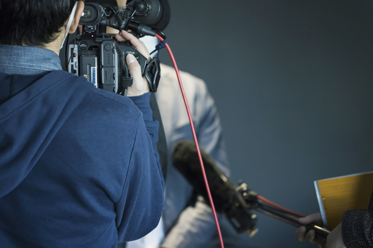 番組撮影のイメージ