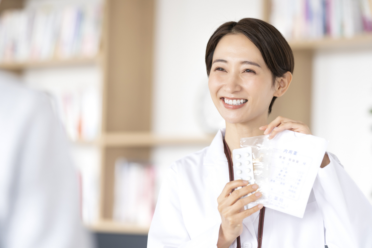 薬剤師の女性