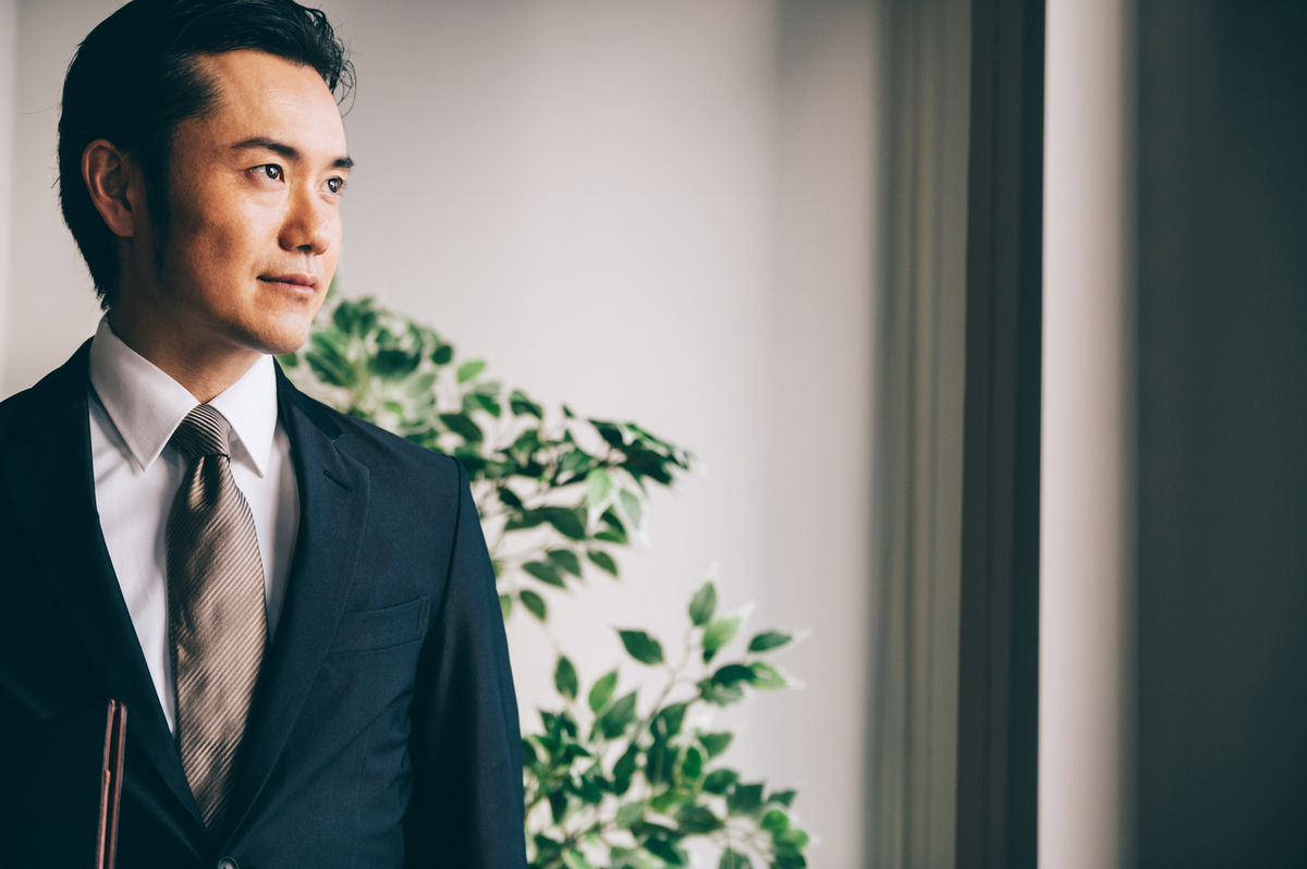 ビジネスパーソンの男性