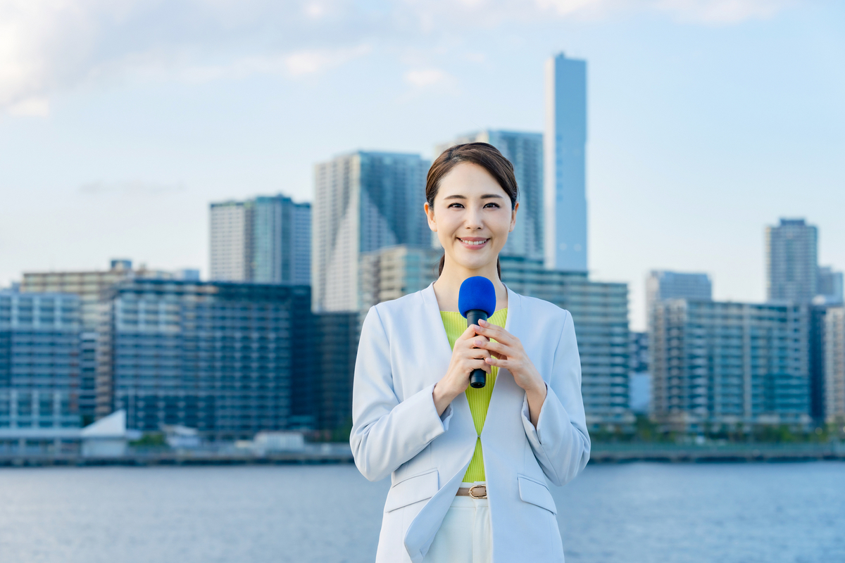 アナウンサーの女性