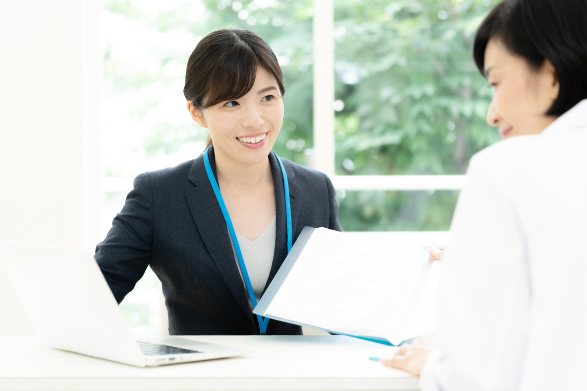 MRの女性
