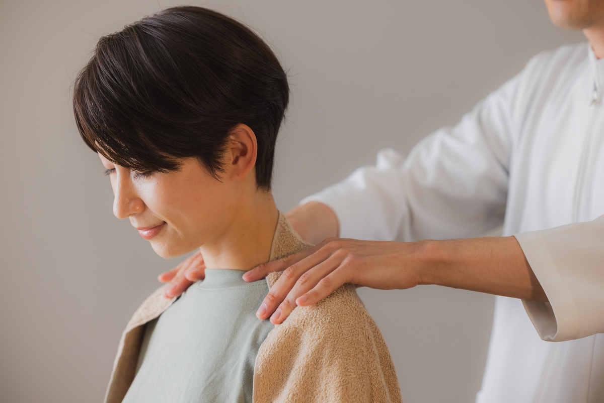 マッサージの様子