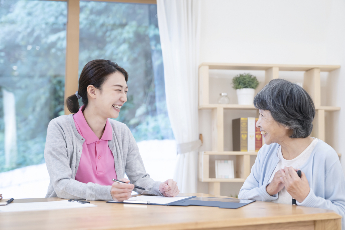 ケアマネージャーの女性