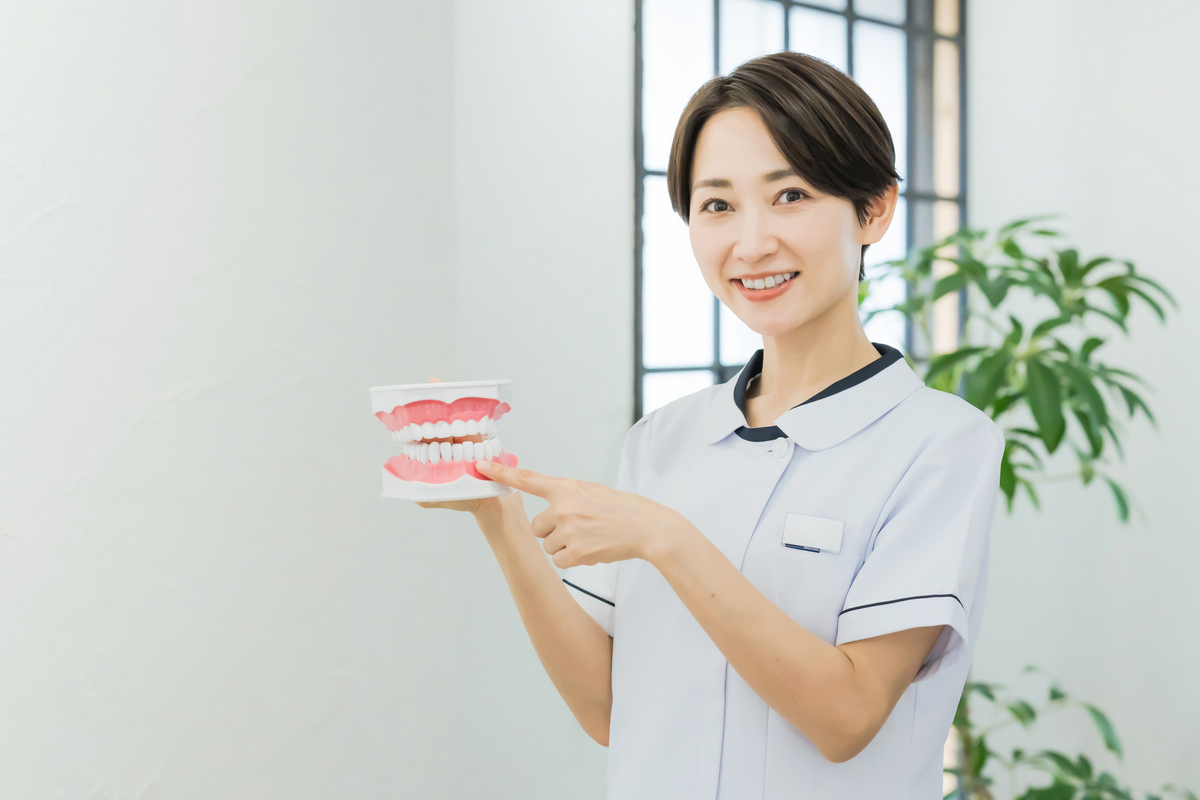 歯科医の女性