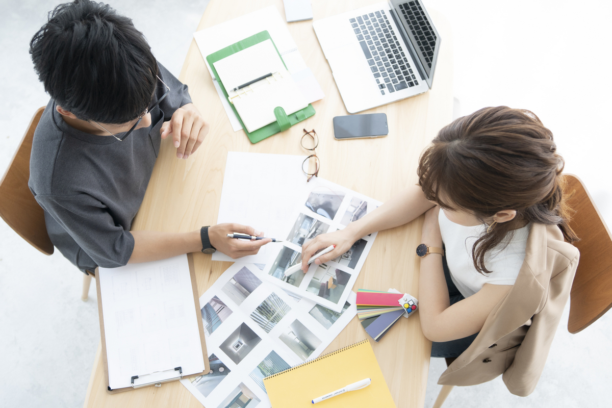 インテリアの打ち合わせ