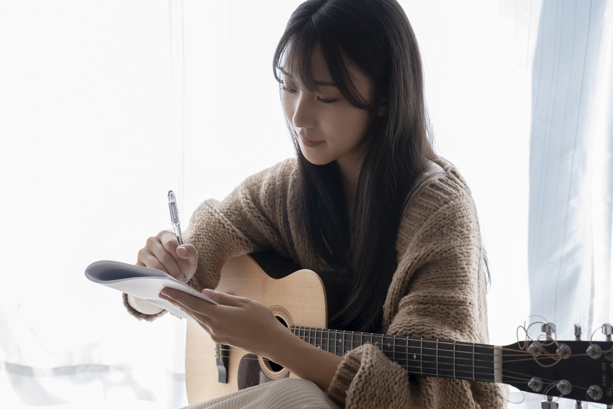 譜面に書き込む