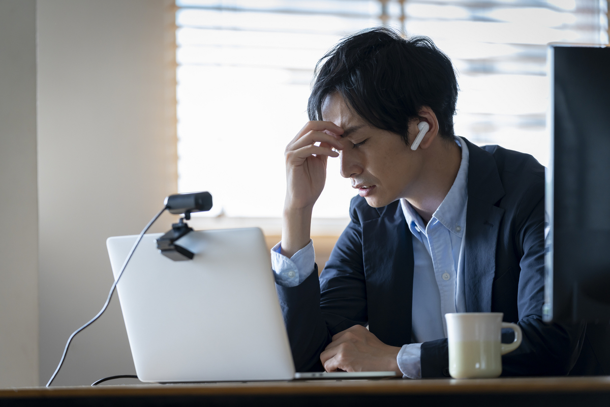 リモートワーク疲れ