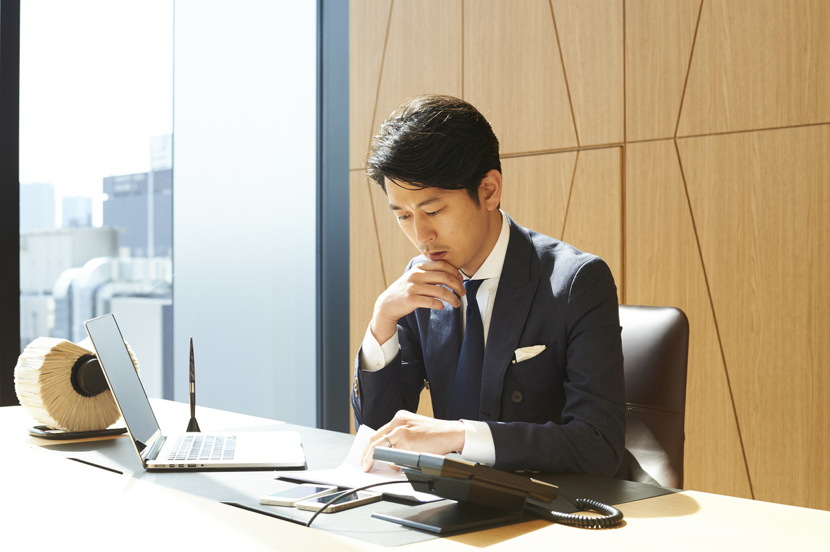 シニアビジネスマン