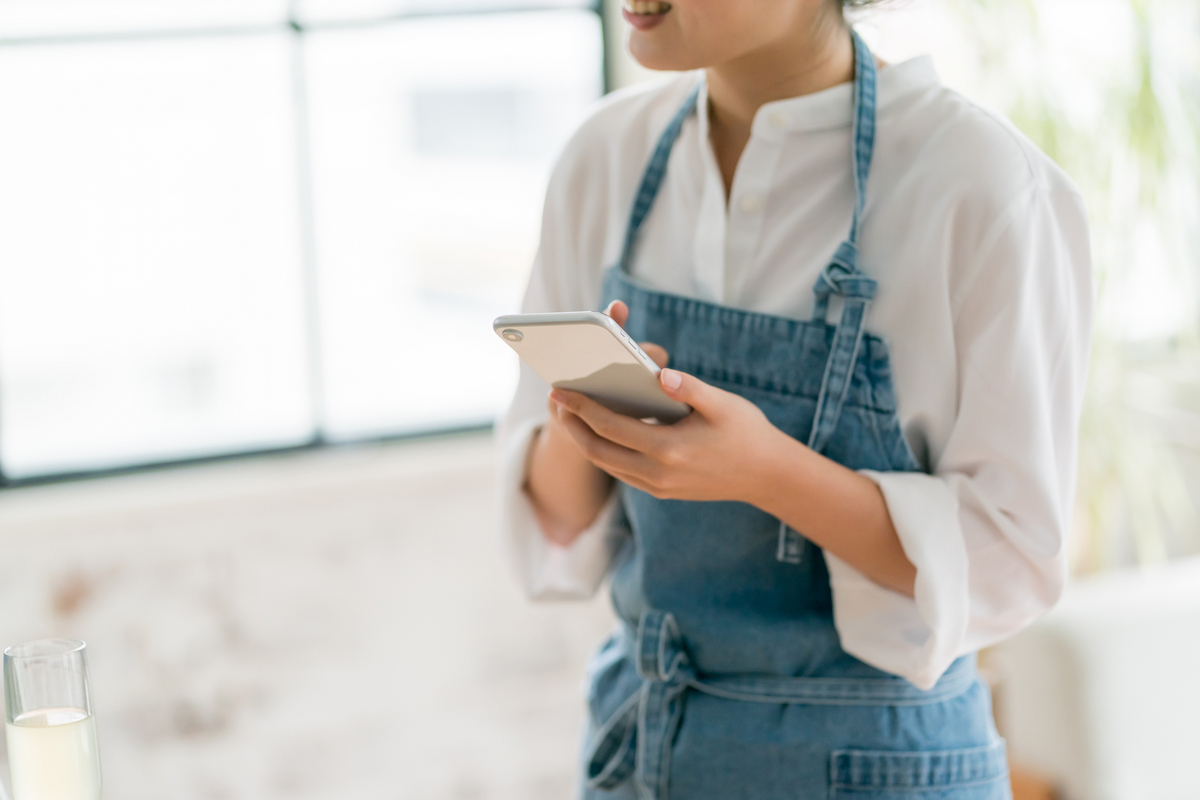 オーダーを受ける