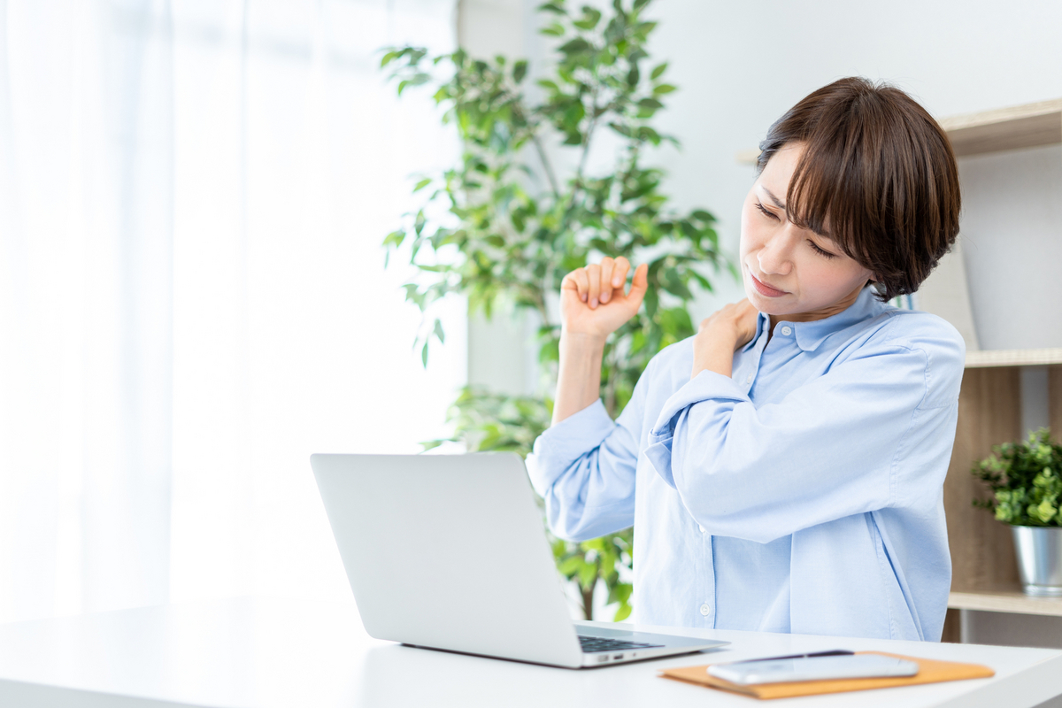 肩こりのイメージ