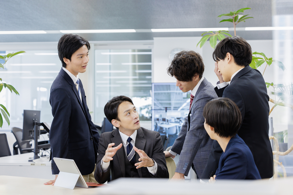 ビジネスの打ち合わせ