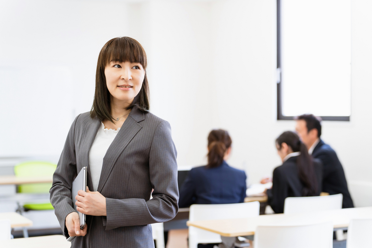 会議室のビジネスパーソン