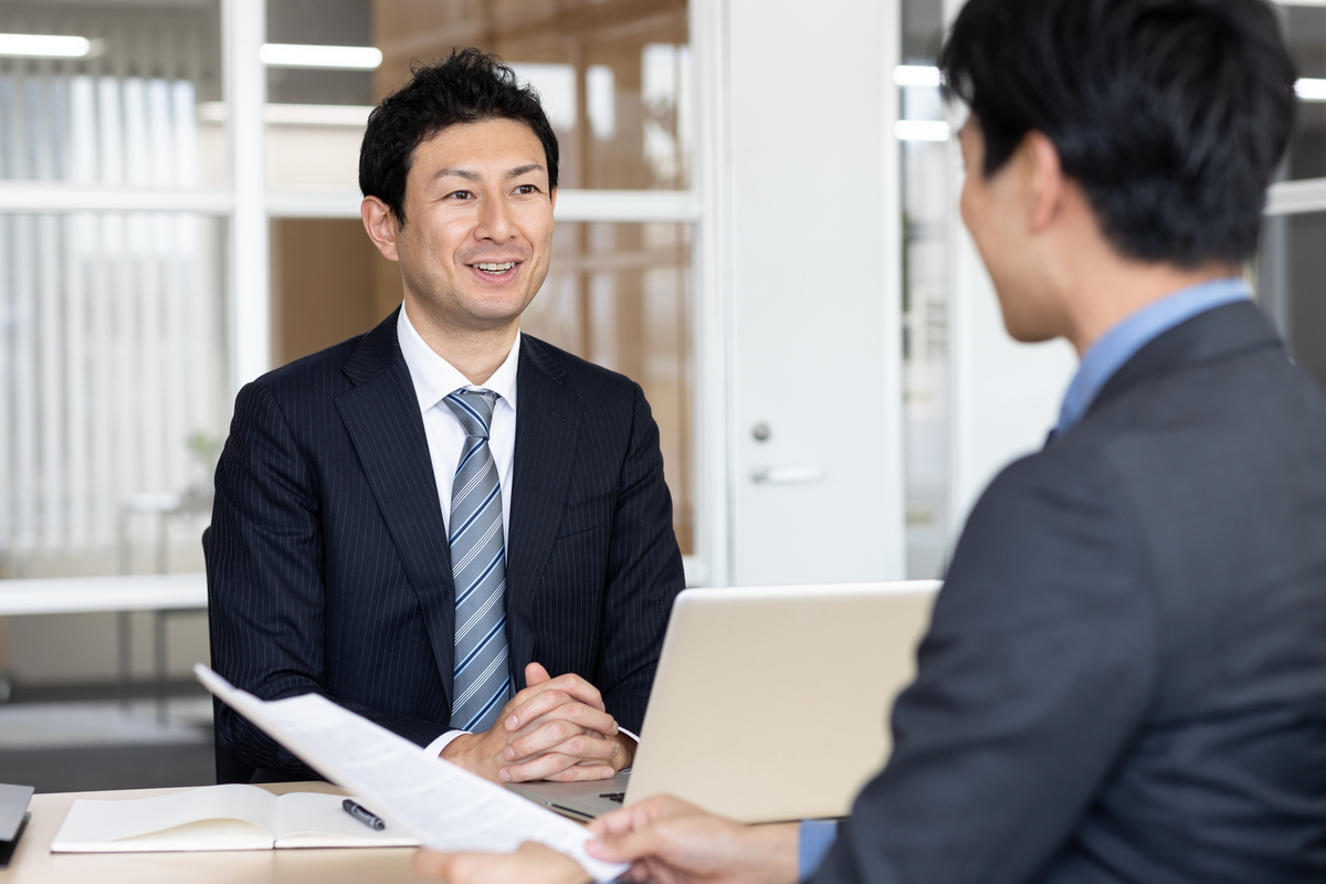 対面打ち合わせ