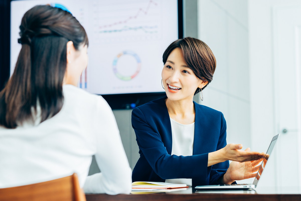 ビジネスの打ち合わせ