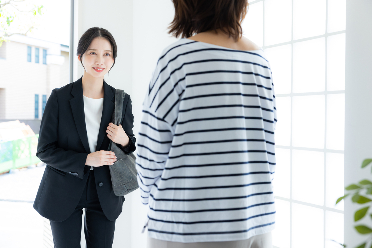 訪問