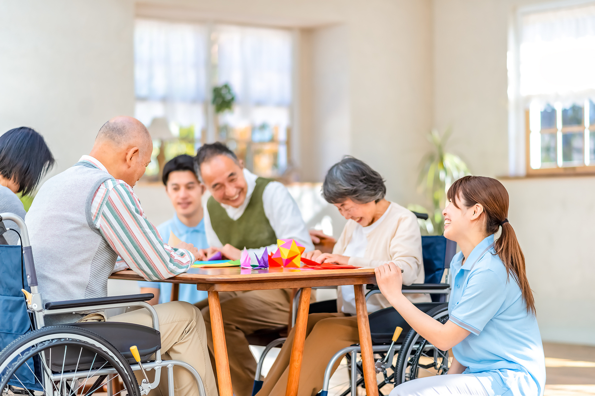 介護施設内でのレクリエーション
