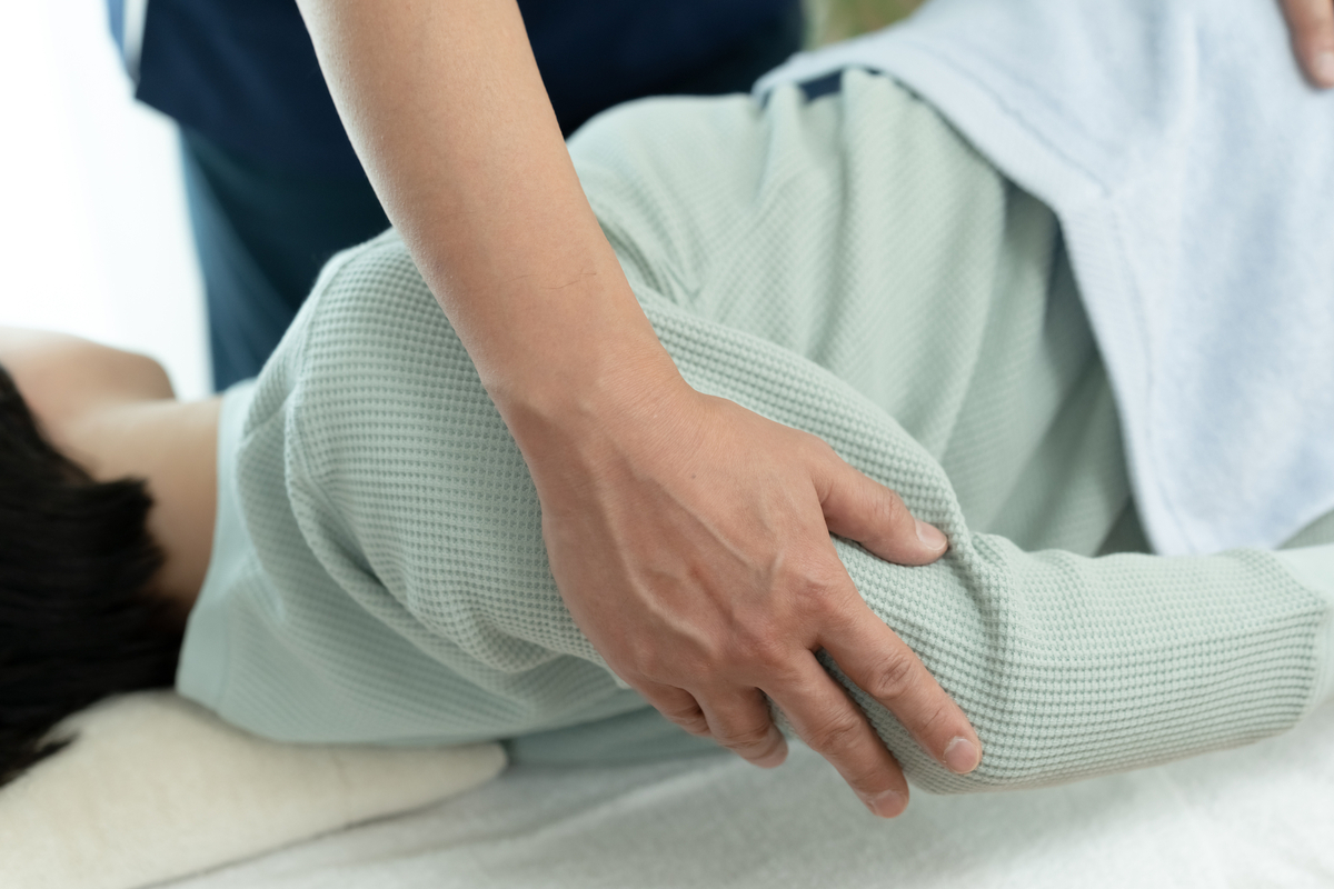 肩と腰の整体施術