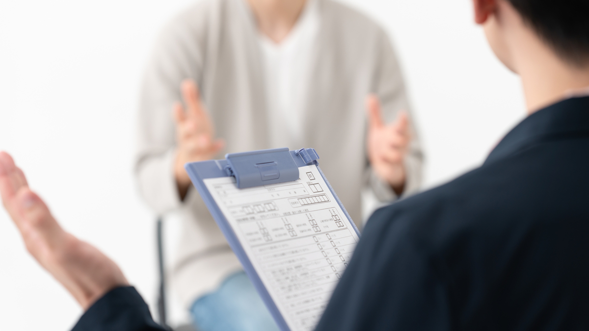 面接官と応募者