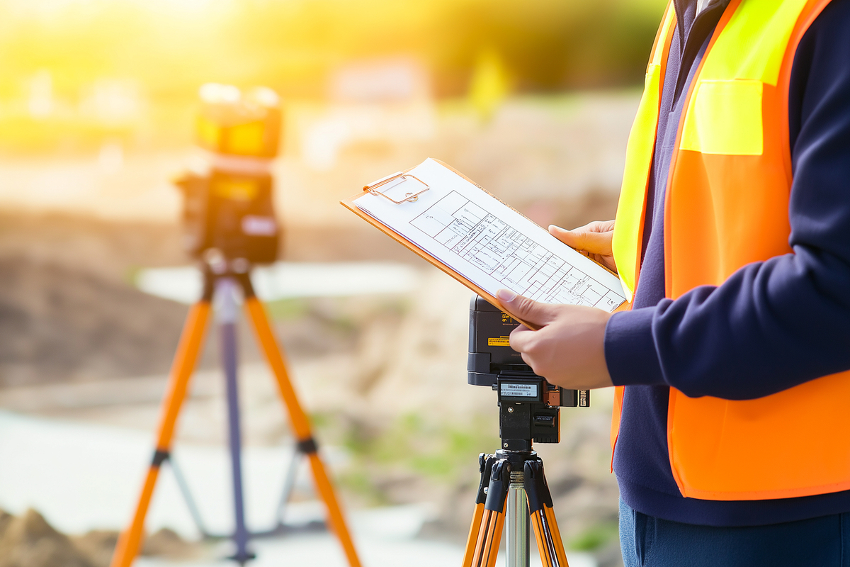 データを取る土地家屋調査士