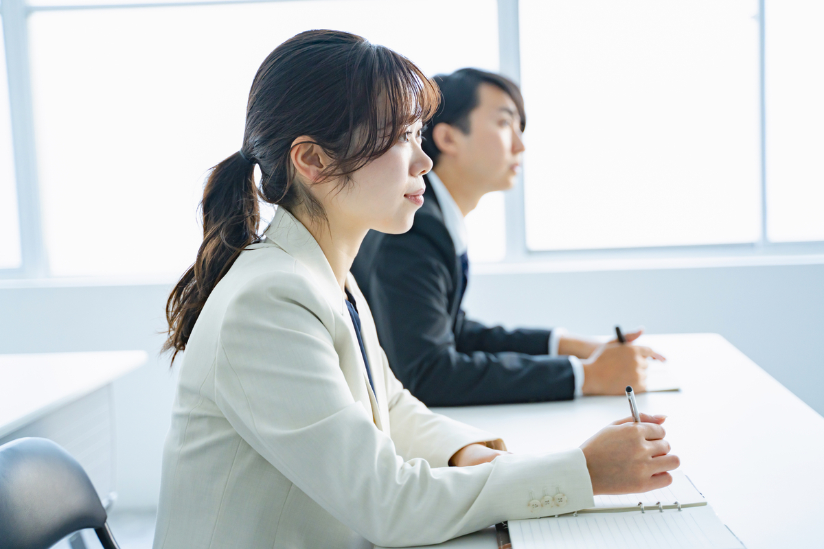 セミナーを受ける受講者たち