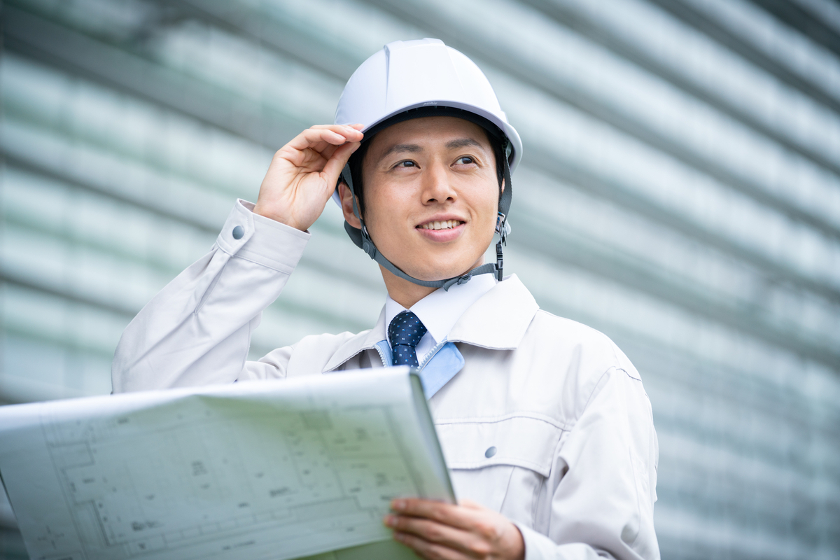 建設業の男性
