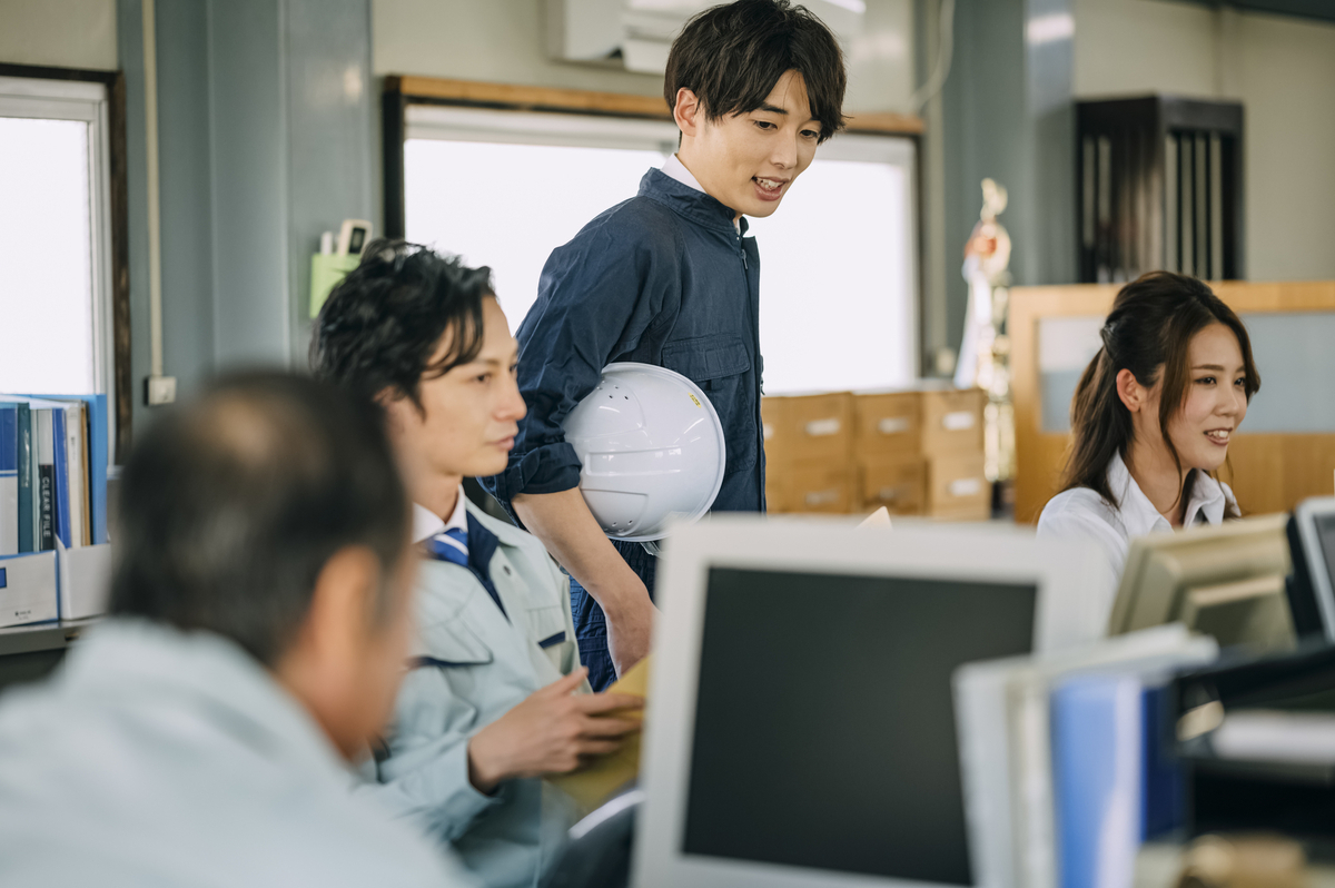 建設業のオフィス