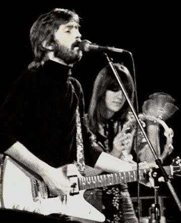 エリック・クラプトン、1974年初来日時の超貴重な直筆サイン。 エリック・クラプトン、1974年初来日時の超貴重な直筆サイン