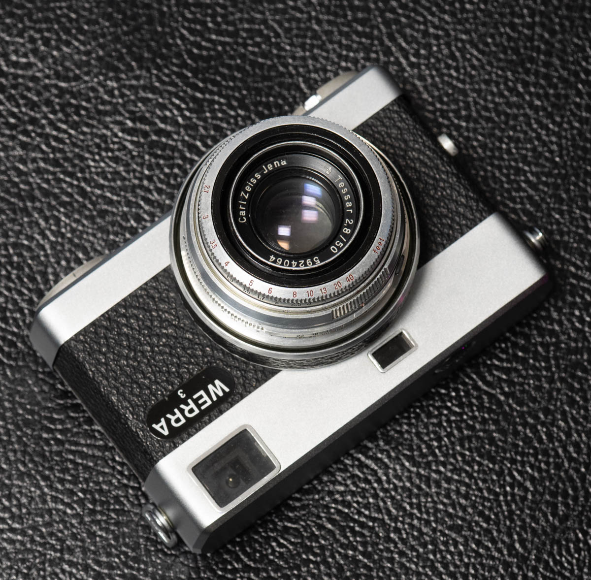 WERRA Carl Zeiss Jena コンパクトカメラ Tessar Carl Zeiss Werra (1954) - mike eckman dot com