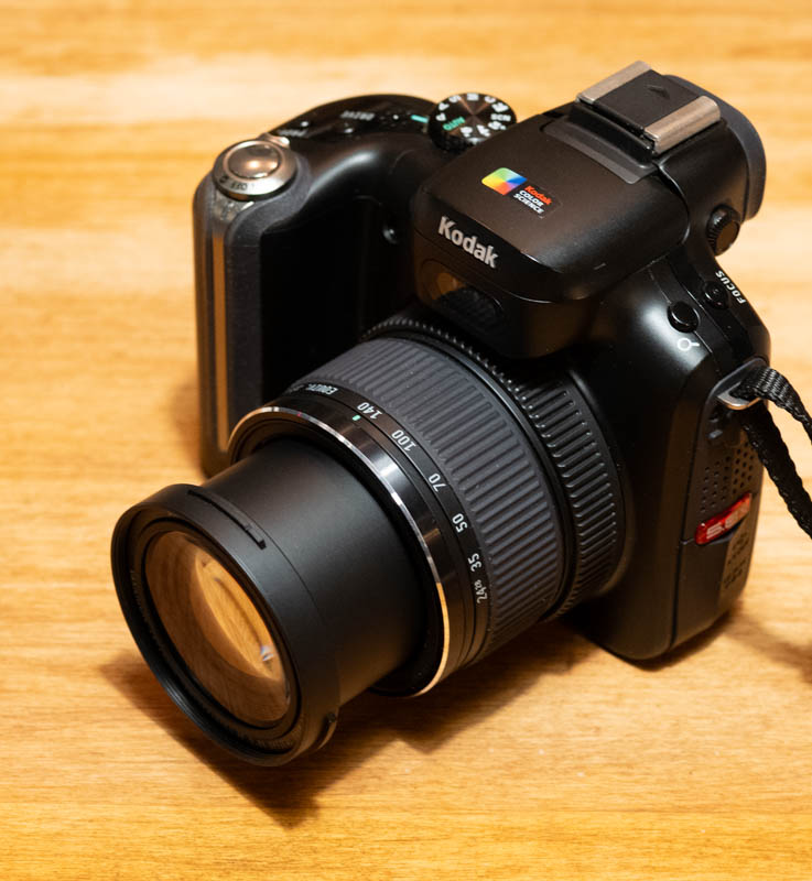 Kodakのオールドデジカメ P880 Zoom - fortia's レビュー