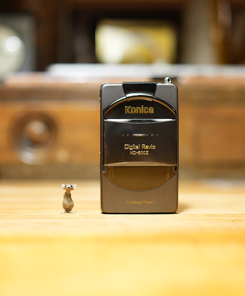 コニカのオールドデジカメ KD-500Z - fortia's レビュー