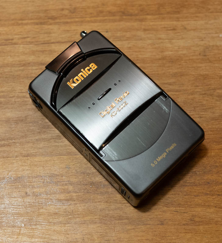 Konica KD500Z 5.0メガピクセル コンパクトデジタルカメラ コニカのオールドデジカメ KD-500Z - fortia's レビュー
