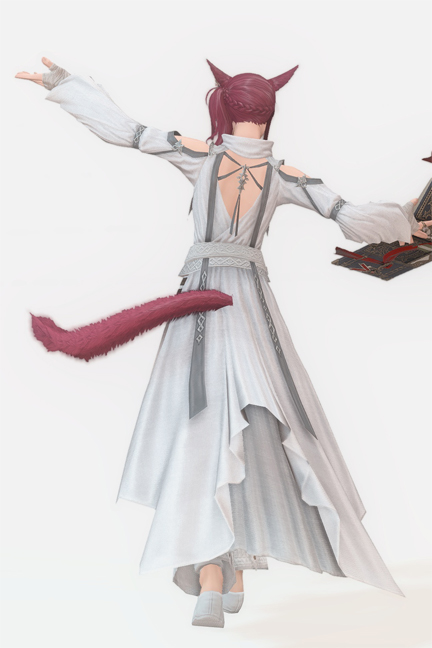 Ff14 リンボ ヒーラーキトンの後ろ姿がかわいい ちいさな一歩を踏み出して Ff14プレイ日記