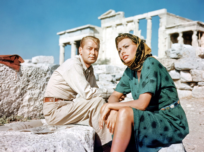 当時物 映画ポスター 島の女 ソフィア・ローレン アラン・ラッド 当時物 映画ポスター 島の女 ソフィア・ローレン アラン・ラッド