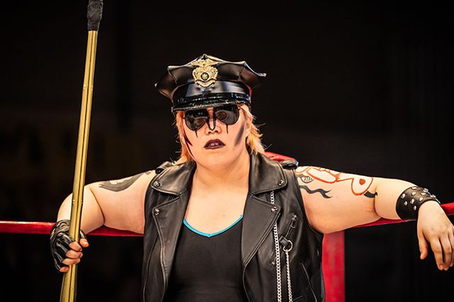 女子プロレス、ラ、ギャラクティカマスク 女子プロレス、ラ、ギャラクティカマスク