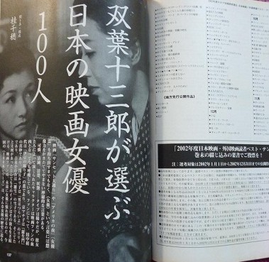 映画ベスト100】③映画評論家・双葉十三郎（日本映画編