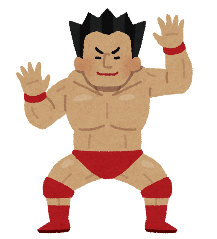 一般的なマッチョのイメージ