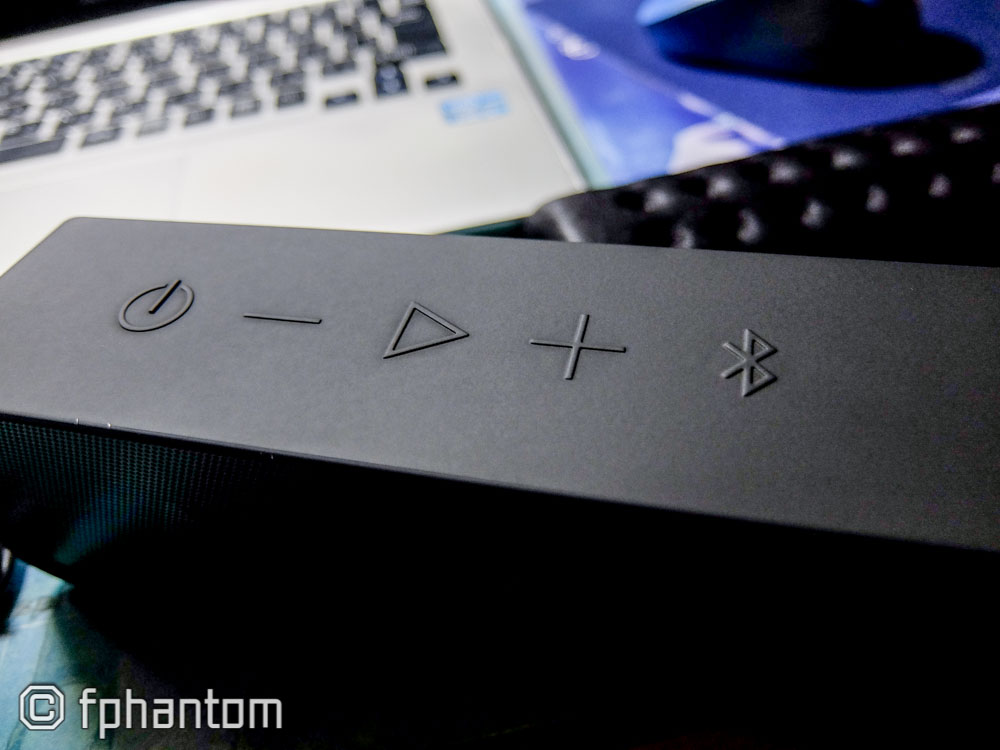 SoundCoreのボタン