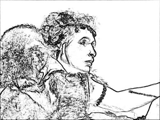 クロマニョン線画 クロマニョン線画